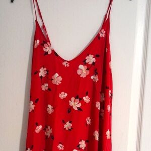 Old Navy Floral Red Women's Dress